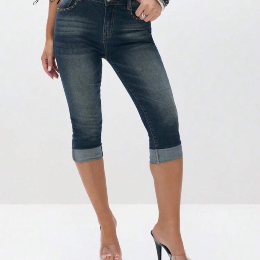 Baby Phat denim capri - Picture 4 of 4